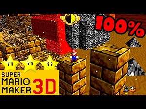 Mario Builder 64 🔨 Ashen Sea by Pige43 🔨 100% Walkthrough