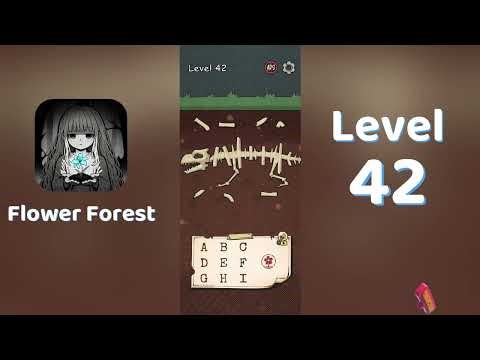 Flower Forest Level 42 Walkthrough 🌸 | Word Puzzle | Solutionguruji