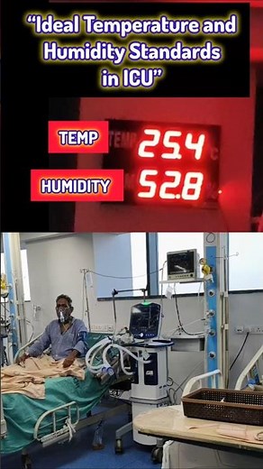 “Why Temperature and Humidity Matter in ICU Settings”#‪@SmartMedicalKnowledge‬#hospital