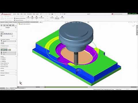 SolidWorks HSMWorks CAD/CAM/CNC (Video Tutorial)
