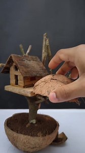 1.4K views · 12 reactions | Coconut shell art #art #coconut #shell #home #diy | Craft Ideas | Facebook