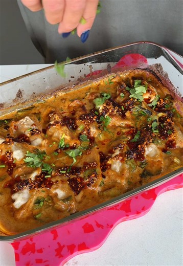 One Pan Red Curry Dumplings Recipe in 20 Minutes