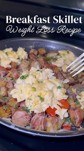 384K views · 14K reactions | Breakfast Skillet for Weight Loss For...