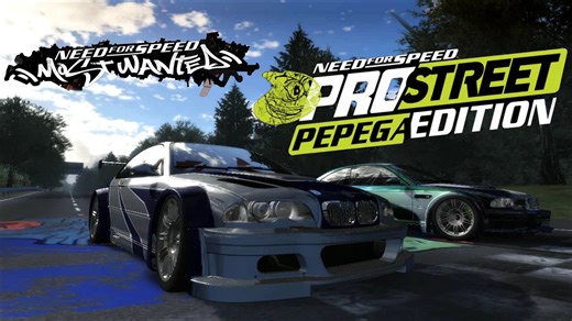 NFS PS: 两辆 M3 E46 GTR 联机对峙(劳模涂装，本人的涂装为自己纯手工制作)