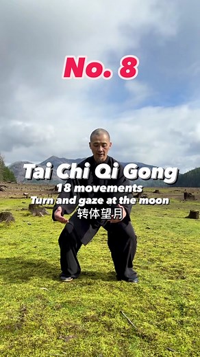 Tai Chi Qi Gong 18 movements No.8 Turn and gaze at the moon 转体望月 Online learning👉daouniverse.com #jianfengchentaichi #daouniverse #oregontaichiwushu #taichi #taiji #taichionline #taichiclass #taichichuan #taichibeginner #qigongclass #qigongpractice #qigong #taichiqigong #taijiqigong #health #healthylifestyle #healthqigong #relax #balance #mobility #energyhealing #happytraining #longevity #longevitylifestyle