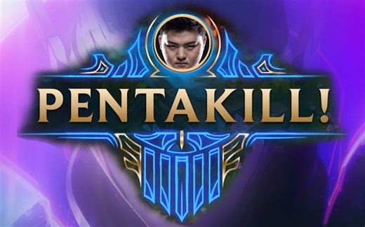 【Pentakill】简自豪Uzi五杀职业生涯汇总（三次薇恩五杀 封神之战）