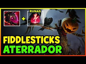 🔥 *SCARY* HOW TO PLAY FIDDLESTICKS JUNGLE S15 SPANISH GUIDE | SEASON 15 LOL 2025
