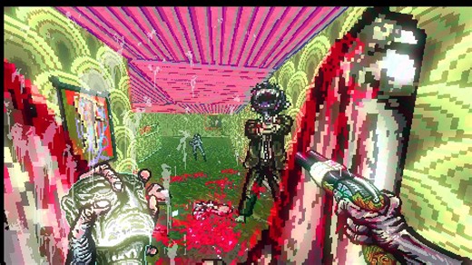 Epilepsy-inducing arcade shooter POST VOID is coming to consoles