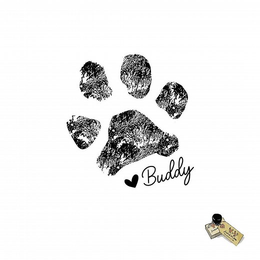 Dog Paw Print Stamp, Pet Print Autograph Stamp Name Custom Rubber or Self Inking Stamp - Dog, Cat Personalized Animal Lover Gift Signature - Etsy