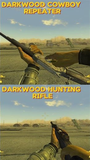 Project Weaponry : darkwood cowboy repeater and darkwood hunting riflE
