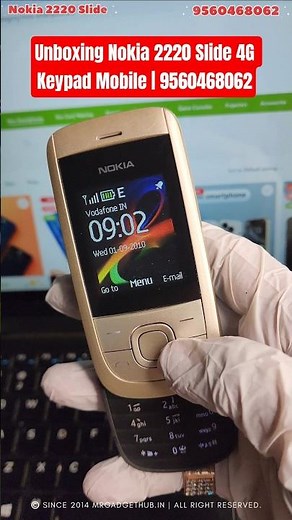 Unboxing Nokia 2220 Slide 4G Keypad Mobile #nokia