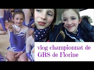 Vlog journèe au championnat régional de GRS de Florine