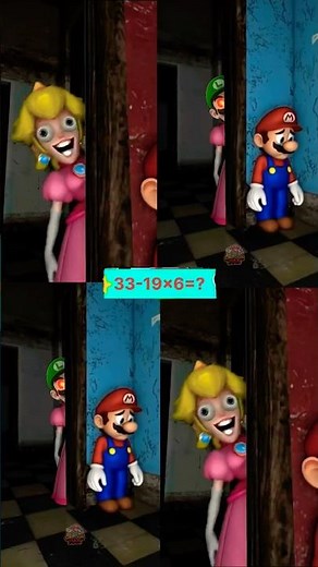 Unreal Peach and luigi 😳 #shorts #shortsfeed #memes #mario #luigi #peach