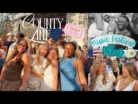|| MINI VLOG || County Line Music Festival!!