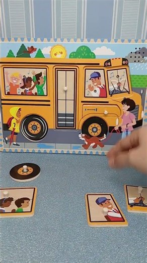 Best wooden bus puzzle