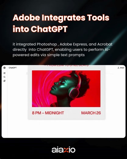 𝗔𝗱𝗼𝗯𝗲 𝗶𝗻𝘁𝗲𝗴𝗿𝗮𝘁𝗲𝘀 𝗶𝘁𝘀 𝘁𝗼𝗼𝗹𝘀 𝗱𝗶𝗿𝗲𝗰𝘁𝗹𝘆 𝗶𝗻𝘁𝗼 𝗖𝗵𝗮𝘁𝗚𝗣𝗧