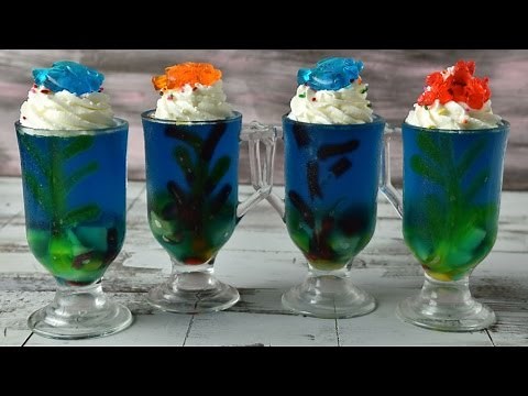 FINDING DORY JELLO AQUARIUM CUPS, HANIELA'S