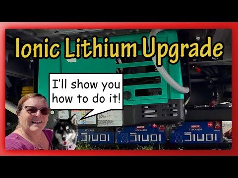 Can You Really Upgrade RV Batteries This Easy? Ionic Lithium Battery Upgrade