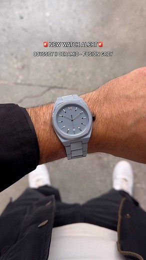 MVMT on Instagram: "Dress in rare form. Our Odyssey II Ceramic watch is designed with the smooth, highly resistant sheen of engineering ceramic, featuring an original fusion polished and brushed grey tone. #ceramicwatch #watches #watchaddict"