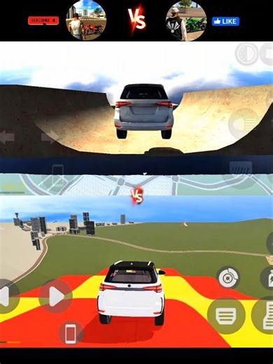 Indian bike driving 3D 🥷 VS 🥶 Indian GT5 bike 3D 😱#gaming#viral