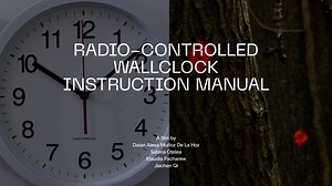 RADIO-CONTROLLED WALLCLOCK INSTRUCTION MANUAL