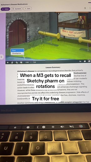 Watch Sketchy Micro, Pharm, Path, and more today and save 20% off - use code FALL20 #fyp #sketchysale