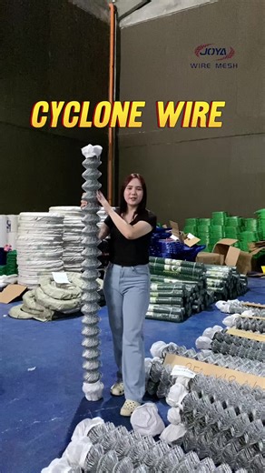 Affordable Galvanized Cyclone Wire for Fencing - Order Now!