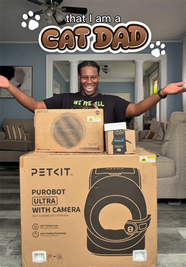 New Litter Box Who This?! Unboxing the new Petkit Purobot Ultra with Camera and she’s BEAUTIFUL! 😭😭 #petkit #petkitpurobot #cat #selfcleaninglitterbox