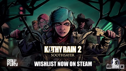 Kathy Rain 2 Soothsayer Official Announcement Trailer