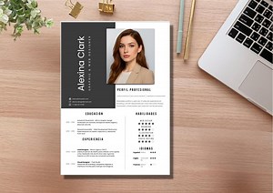 Professional Resume Template 2025 | Editable in Canva With Photo | Minimalist, Modern & Elegant Design for Jobs, Interviews and Growth - Etsy UK