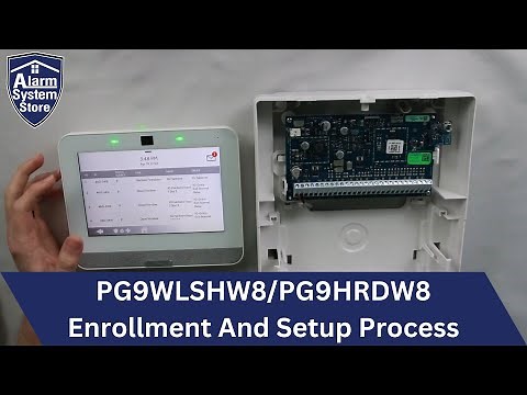 PG9WLSHW8 / PG9HRDW8 Installation And Enrollment On Qolsys IQ Panel 4 Alarm System