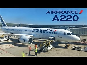 🇫🇷 Paris - Barcelona 🇪🇸 Air France Airbus A220 + Business Lounge [ FULL FLIGHT REPORT]