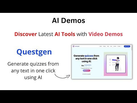 Generate Quizzes in 1-Click with Questgen's AI-Powered Tool | Questgen Demo
