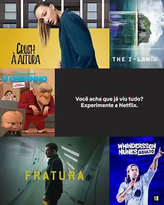 312K views · 10K reactions | Divirta-se com séries e filmes ilimitados. Sem interrupções e em qualquer aparelho. Acesse Netflix.com e assine agora. | Netflix | Facebook