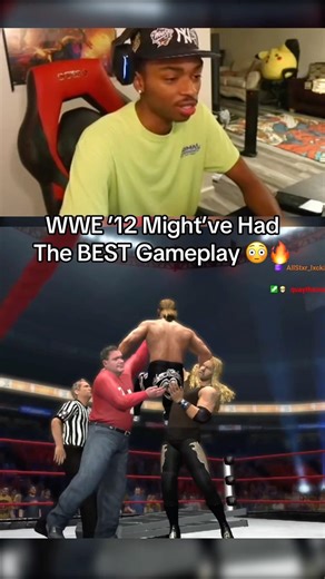 WWE ‘12 Might've Had The BEST Gameplay 😳🔥 #wwe #wwe2k #short