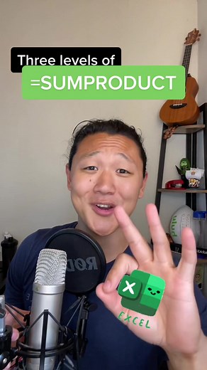 Mastering Excel with Three Levels of =SUMPRODUCT