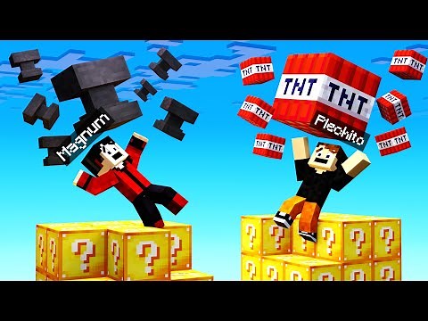 TORRES DE LUCKY BLOCKS CON PLECH! 🤣💎 | Minecraft