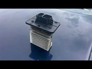 Replacing the Blower Motor Module Resistor on my 1993 Cadillac Fleetwood Brougham!