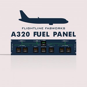 A320 Fuel Pumps Panel, Flight Simulator Overhead, Functional LED Buttons, Modular Cockpit Part - Etsy