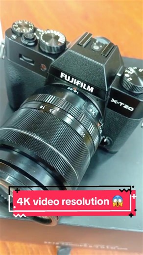 4K Video Resolution with Fujifilm X-T20 Camera - Control, Fly, and Capture Moments