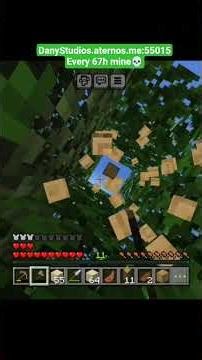 Minecraft Mining every material spawn 😮✨ #shorts