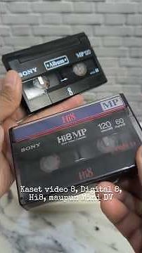 Digitalisasi Kaset Video VHS-C, Video8, Digital 8, Hi8 dan MiniDV ke Flashdisk, Transfer Kaset Video