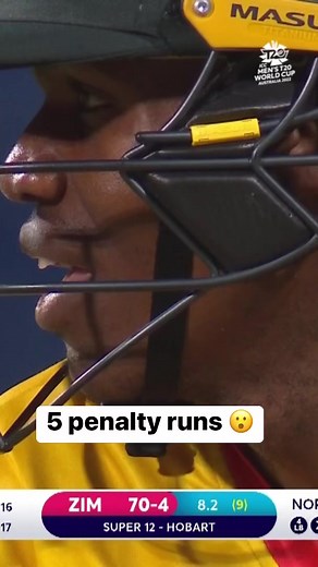 16M views · 10K reactions | A rare occurrence on the cricket field. #T20WorldCup #cricket #cricketreels | ICC - International Cricket Council | Facebook