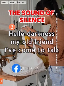 Ths Sound Of Silence - Simon & Garfunkel Karaoke Song with Lyrics #karaoke #karaokehits #musiclovers | Summer Karaoke