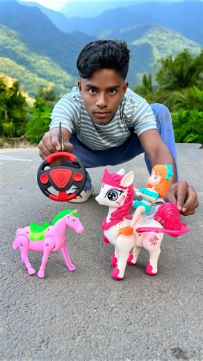 2 Ta Remote Control Mini Horse and Queen Horse Unboxing 😱