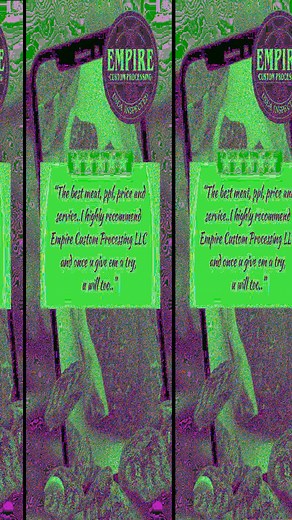 “The best meat, ppl, price and service.. I highly recommend Empire Custom Processing LLC and once u give em a try, u will too..” 🥩 Serving Bridgewater, NY, Empire Custom Processing LLC continues earning praise for expert butchering, responsive service, and quality you can taste. Whether it’s beef, pork, or a custom grind, they deliver excellence from start to finish. 📍 Bridgewater, NY 📞 315-793-7169 🌐 empirecustomprocessingllc.com #BridgewaterNY #EmpireCustomProcessing #CustomerReview #Butch