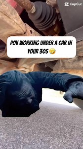 1.8K views · 335 reactions | Working under a car in your 30s #mechanic #fixit #repairs #mechanicsoftiktok #diy #automechanic | My Mobile Mechanic / Auto Repair & Brake Replacement. | Facebook