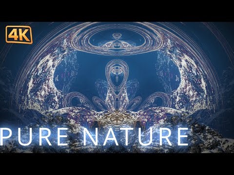 Mythic Valleys | Trippy Nature Visuals | 4K 1h