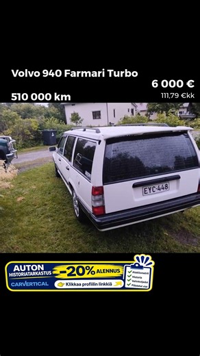 ✨ Volvo 940 Farmari Turbo
