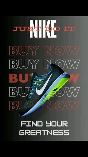 Nike Ad Design in Canva | Super Quick Tutorial